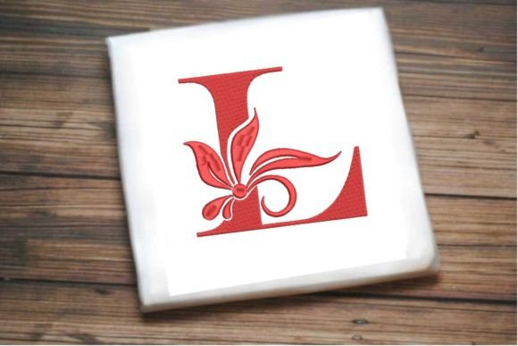 Elegant Floral Alphabet Letter L Review