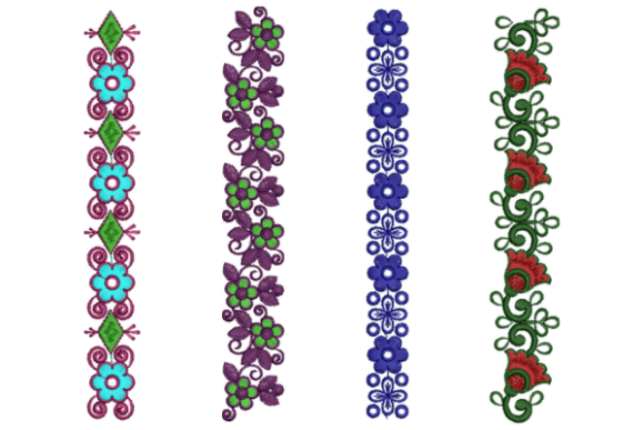 Floral Borders Set: A Seasonal Embroidery Designer’s Review