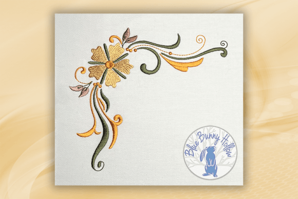 Floral Corners 4: A Smart Embroidery Choice for Small Business Brands