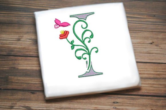 Floral Letter I with Butterfly: A Designer’s Holiday Review