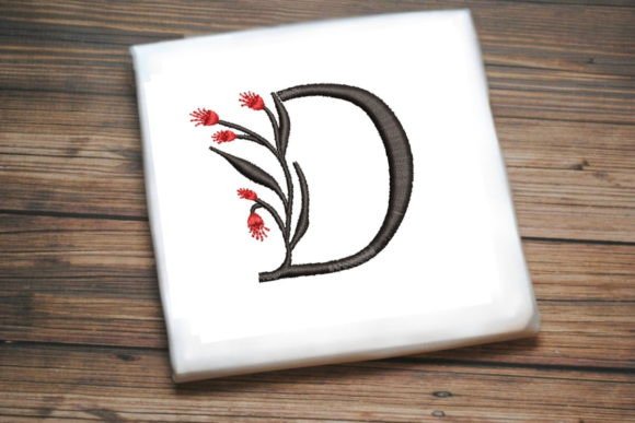 Floral Monogram Letter D: A Designer's Practical Review