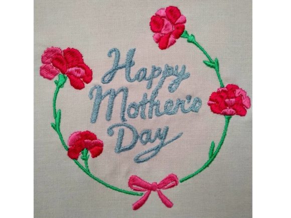 Floral Mother's Day Wreath: An Embroidery Designer's Review
