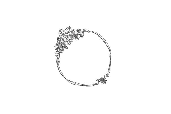 Floral Round Frame: A Designer's Real-Stitch Review