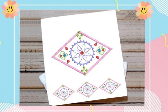 Mosaic Floral Diamond: A Seasoned Embroidery Review