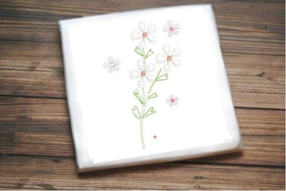 One Line Flower Bouquet