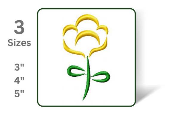 Single Flower: A Smart Embroidery Choice for Small Business Brands