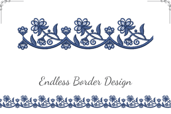 Vintage Floral Border Review
